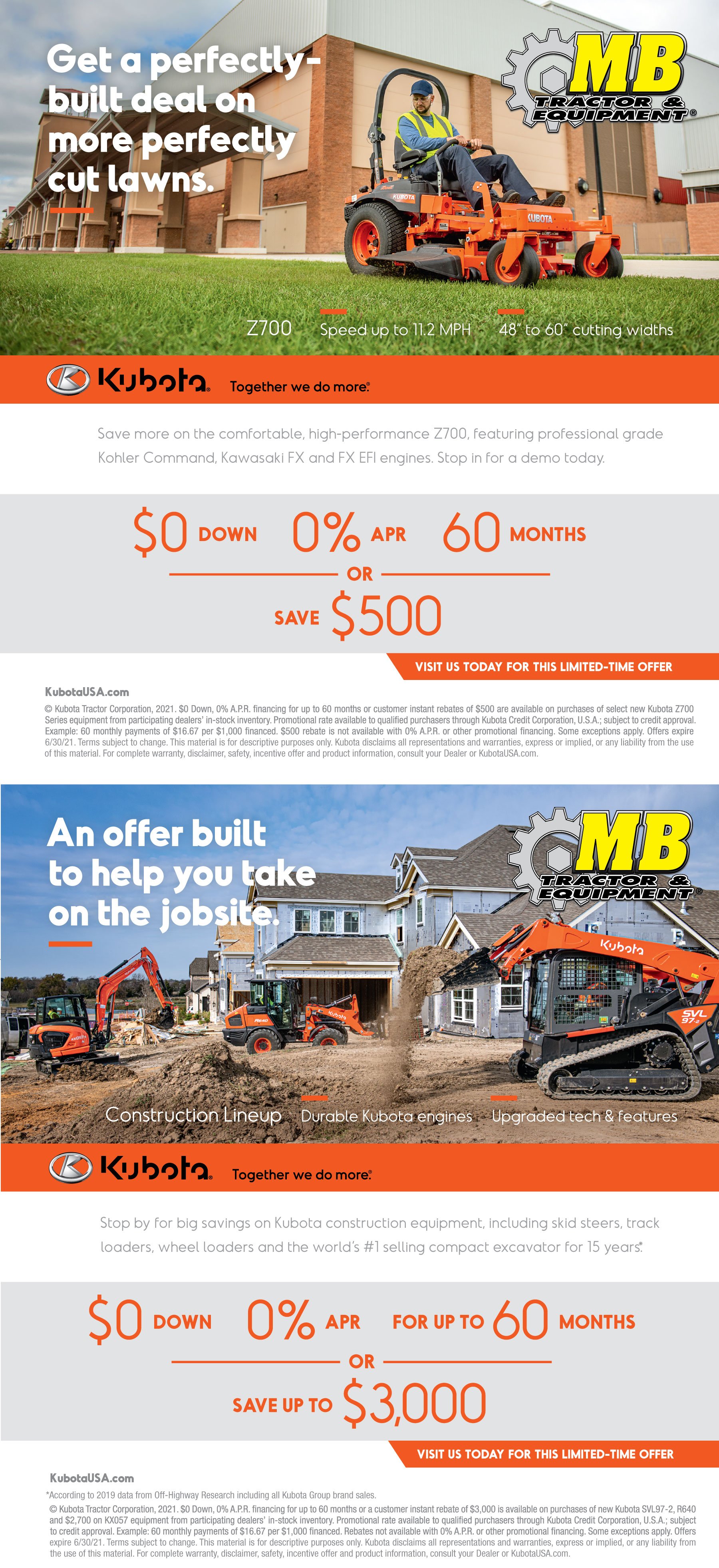 Specials Archive MB Tractor & Equipment